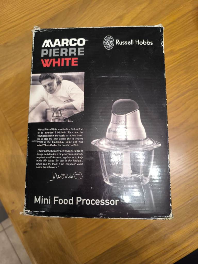 Food processor, mini, Marco Pierre White 