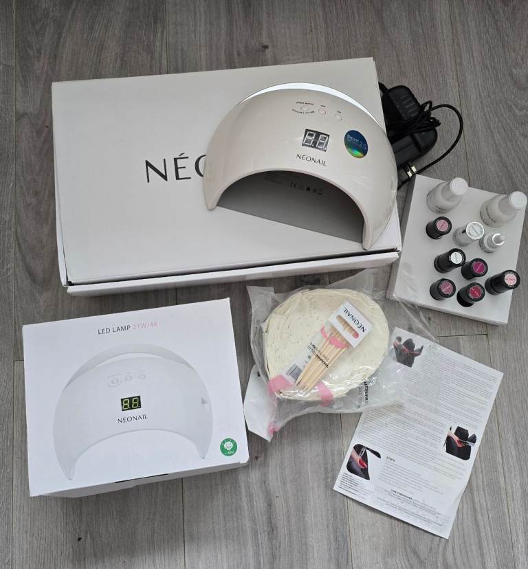 Neonail set, neonail lamp