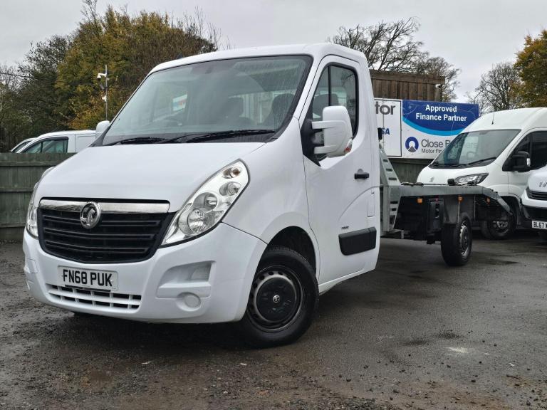 2018 Vauxhall Movano 2.3 CDTI BiTurbo 3500 Recovery Flatbed CHASSIS CAB Diesel Manual