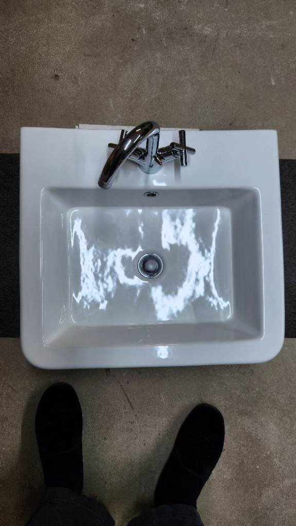 Bathroom Sink, Ceramic Large