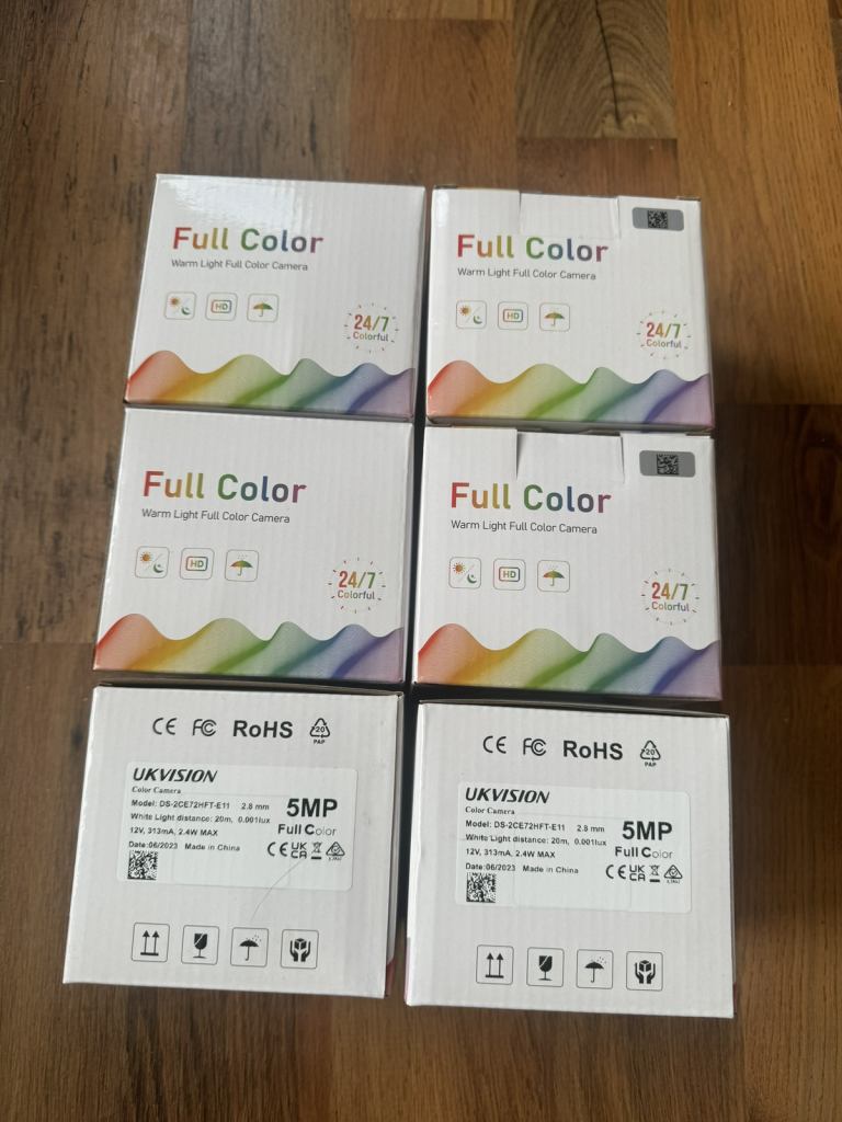 CCTV 24/7 NIGHT VISION COLOUR CAMERAS