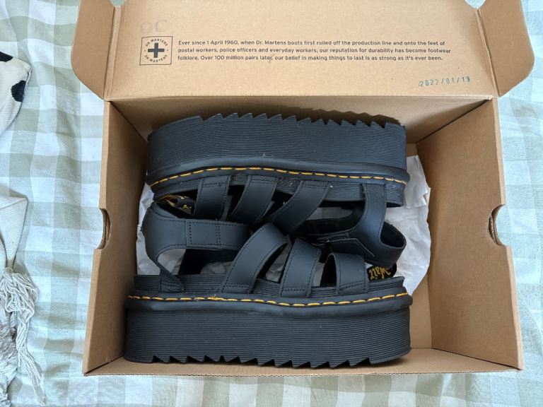 Dr Martens Blaire Quad Platform Sandals