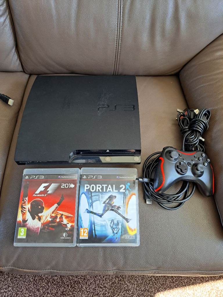 working slim playstation 3 with games