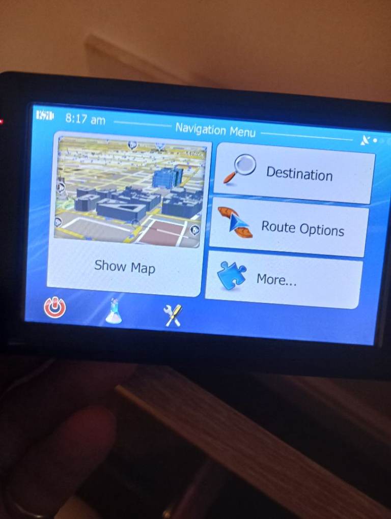 GPS sat nav navigation 