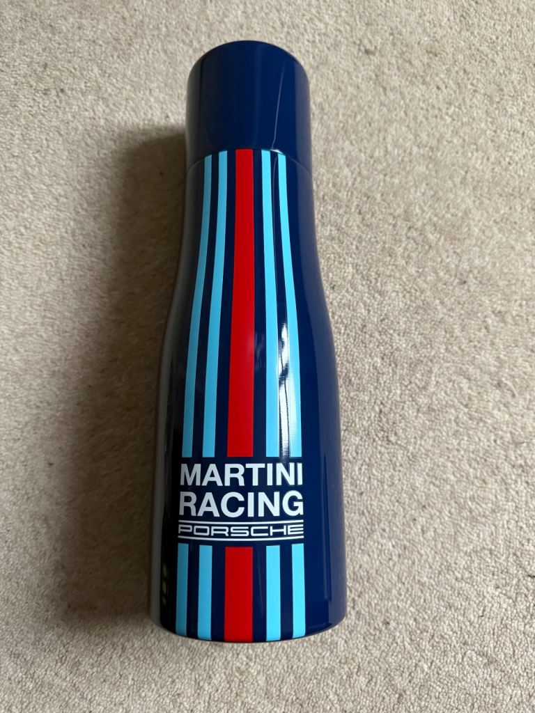 Porsche Lifestyle MARTINI RACING Design Thermally Insulated Flask - Tea Coffee