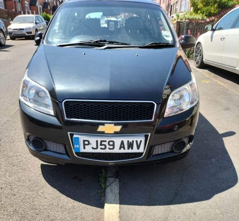 2009 Chevrolet aveo 1.2 black 3 door manual