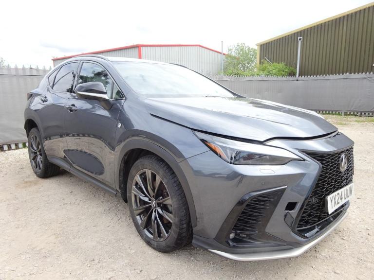 2024 24 REG LEXUS NX 350H F SPORT HYBRID AUTO DAMAGED REPAIRABLE SALVAGE