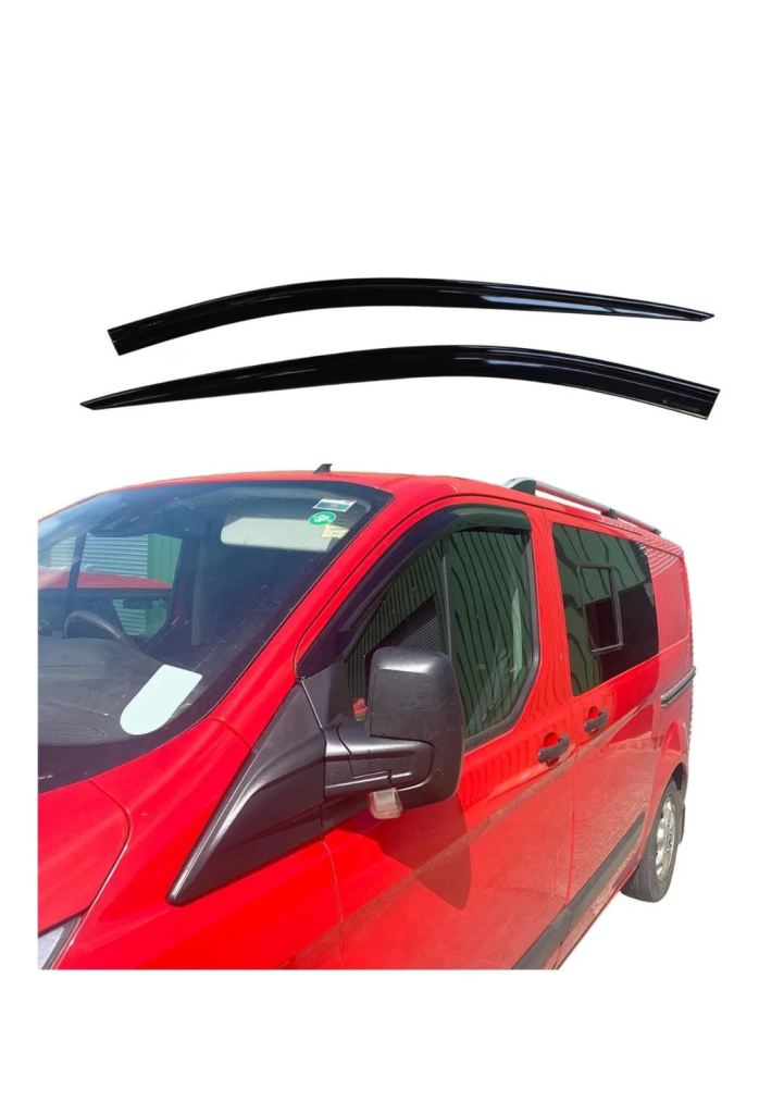 Brand New Wind Deflectors Set for Ford Transit Custom 2012+ (2 pieces)