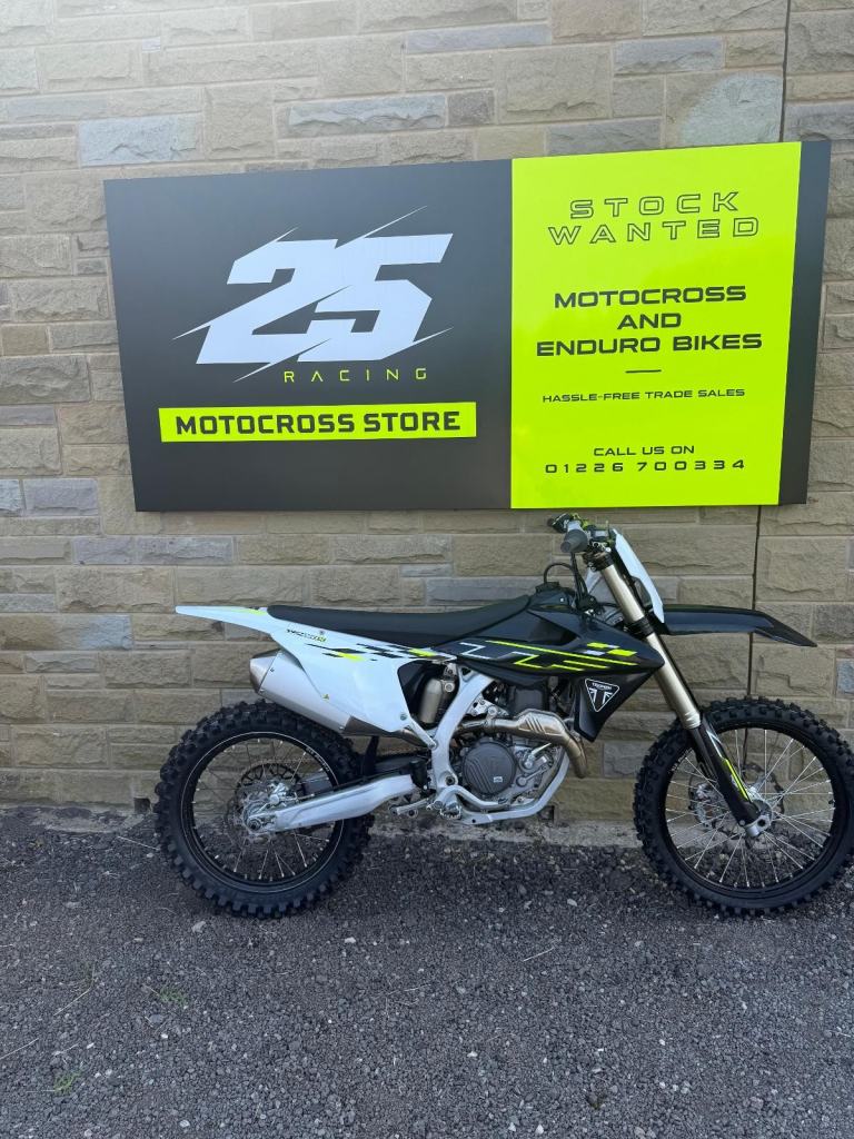 TRIUMPH TF 450 X 2025 MODEL. 25 RACING LTD