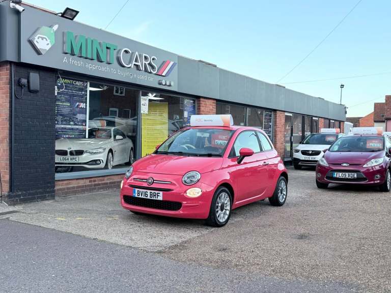 2016 Fiat 500 1.2 ECO Pop Star Hatchback 3dr Petrol Manual Euro 6 (s/s) (69 bhp)