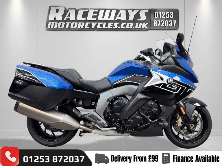 BMW K1600GT SPORT 2018 18 REG 20,400 MILES BLUE USED MOTORCYCLE 1649CC
