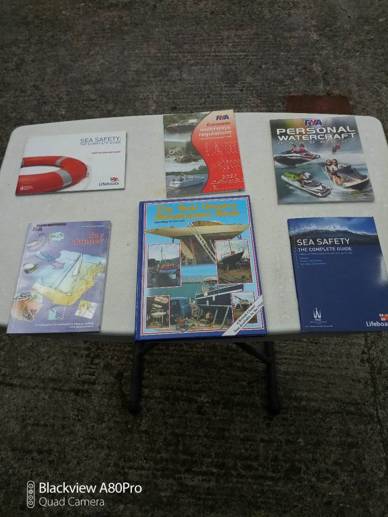 Selection of Sea Safety & Boating Books – Good Condition