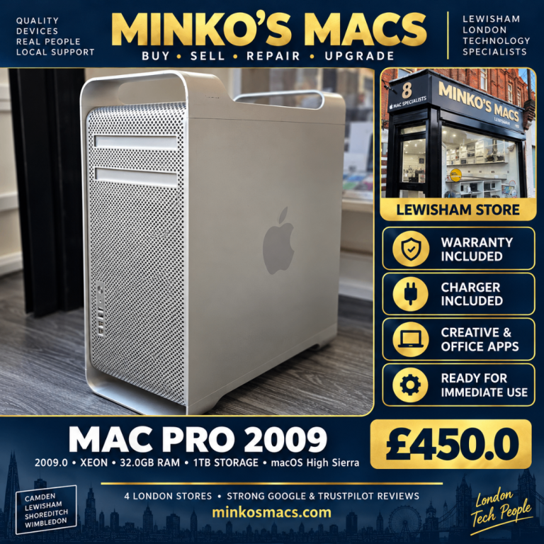 Apple Mac Pro 2009 Xeon 32GB 1TB Desktop Computer Creative Apps Warranty