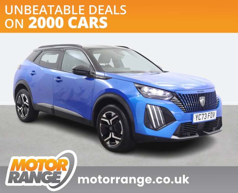 2023 Peugeot 2008 1.2 PureTech 130 GT 5dr EAT8 Crossover/SUV PETROL Automatic