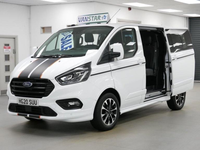 2020 TRANSIT CUSTOM 320 2.0 EBL 185 BHP SWB SPORT CREWCAB 5 SEATER ( NO VAT ! )