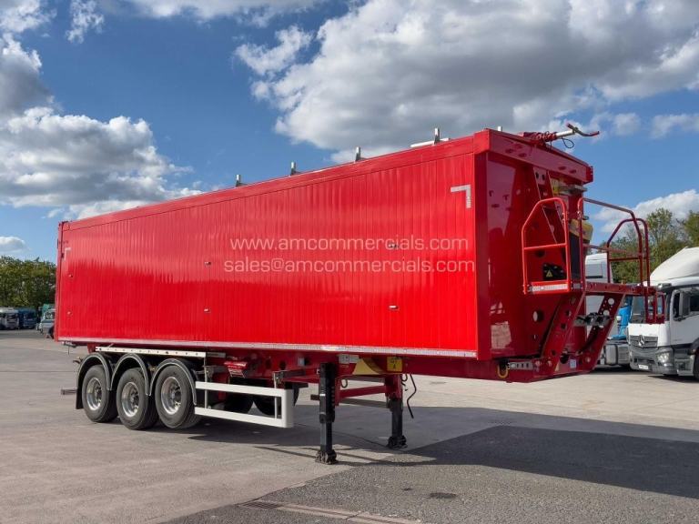 KASSBOHRER 71 CU YD ALLOY TIPPER TRI AXLE TRAILER