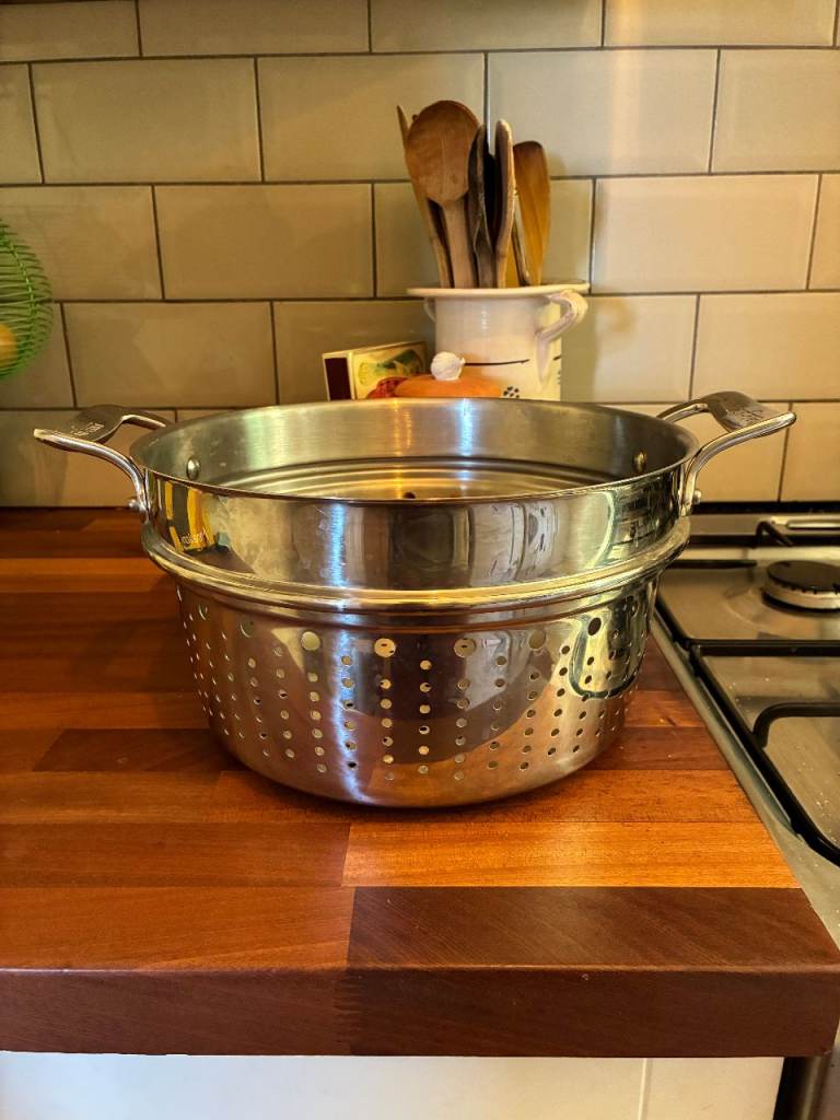 All-Clad Stainless Steel 14-inch Strainer