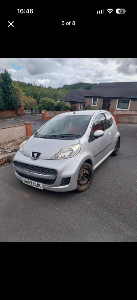 Peugeot, 107, Hatchback, 2007, Manual, 998 (cc), 3 doors