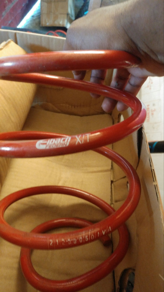  sportline barrell coil springs stance lowered