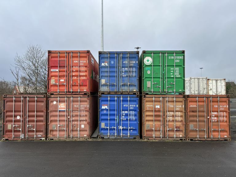 20FT DRY USED SHIPPING CONTAINERS 