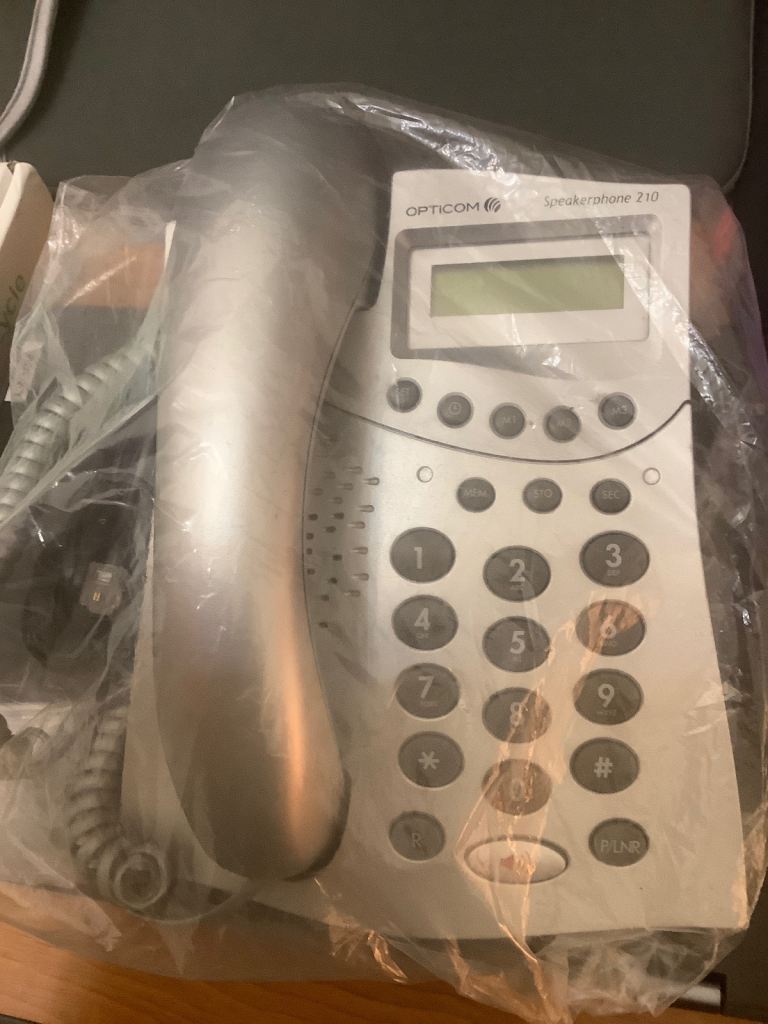 Landline telephone  speaker phone