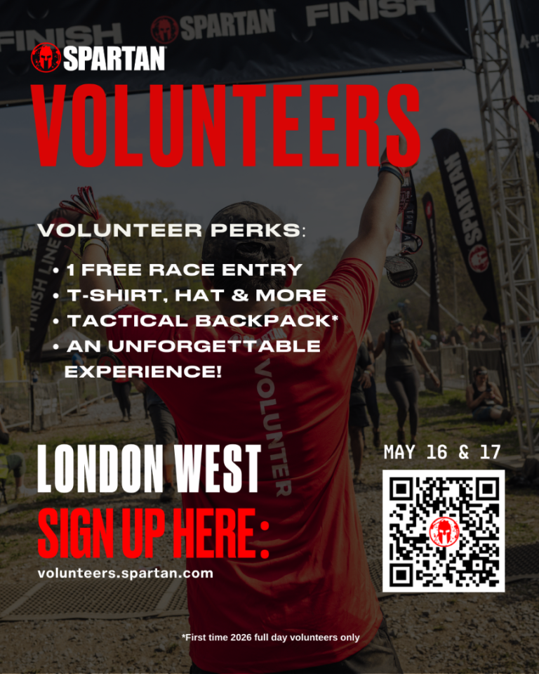 Join the Spartan / Tough Mudder Volunteer Team