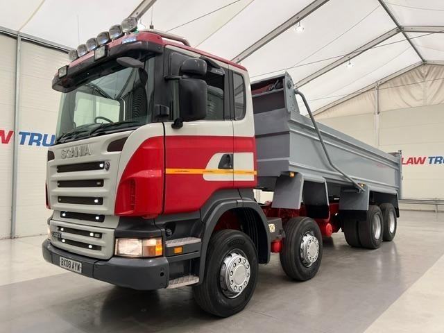 Scania R420 8x4 Day Cab Steel Tipper Manual
