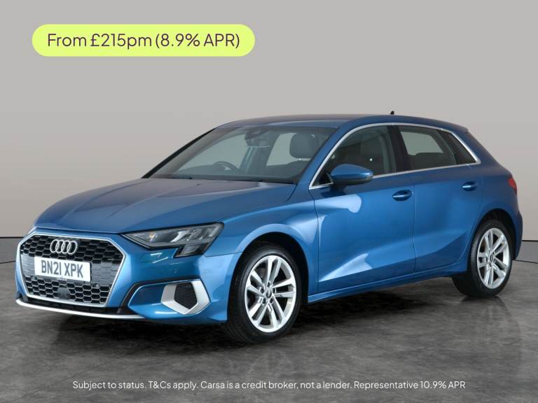 2021 Audi A3 1.5 TFSI 35 Sport Sportback 5dr Petrol Manual Euro 6 (s/s) (150 ps) - CRUIS Hatchbac...