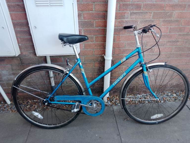 Ladies Vintage Retro Triumph 3 Speed City Road Commuter Bike Bicycle