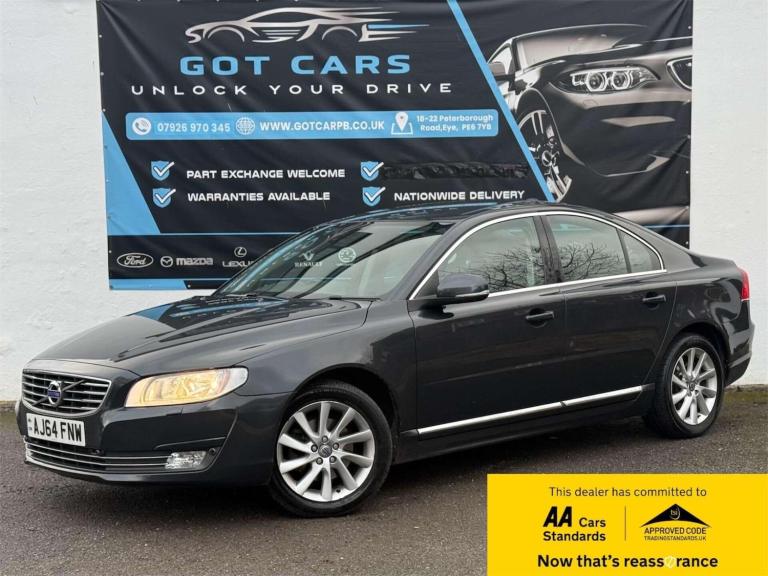 2015 Volvo S80 D4 [181] SE Nav 4dr Geartronic SALOON DIESEL Automatic