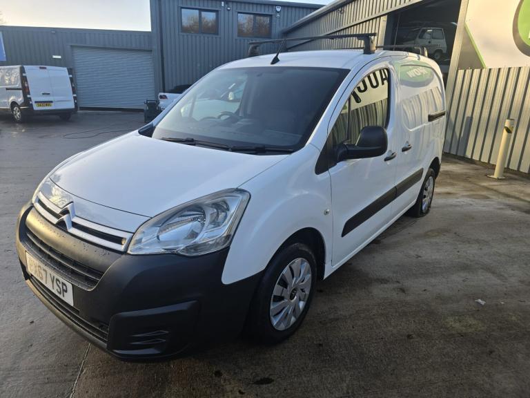 2017 Citroen Berlingo 1.6 BlueHDi 850Kg Enterprise 100ps PANEL VAN Diesel Manual
