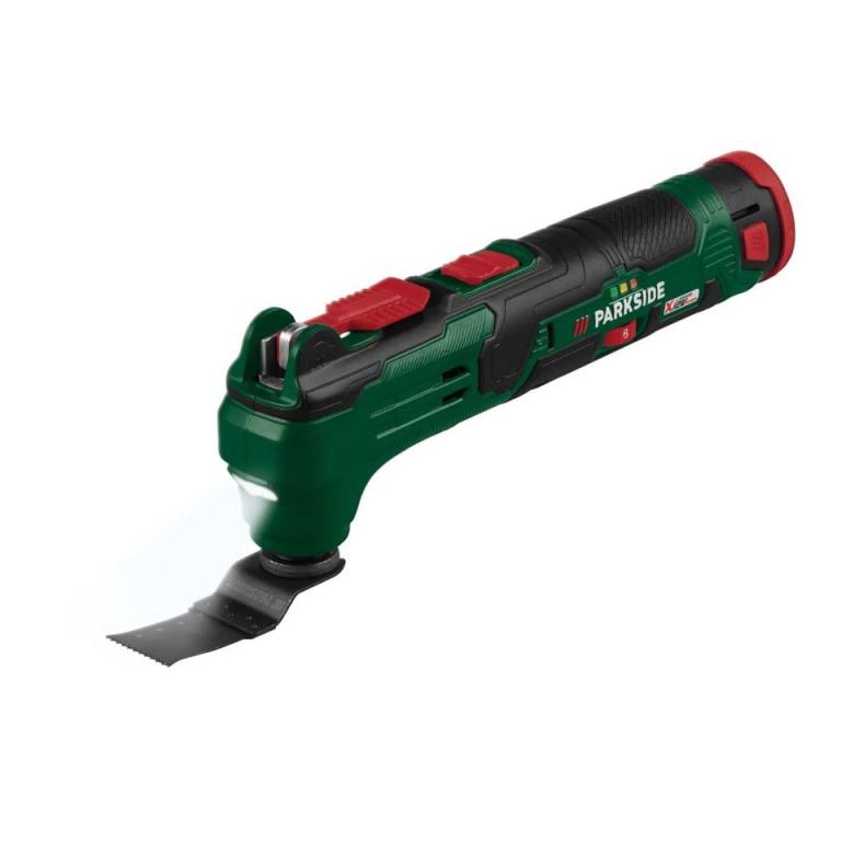 Brand New Parkside 12V Cordless Multi Purpose Tool Starter Set
