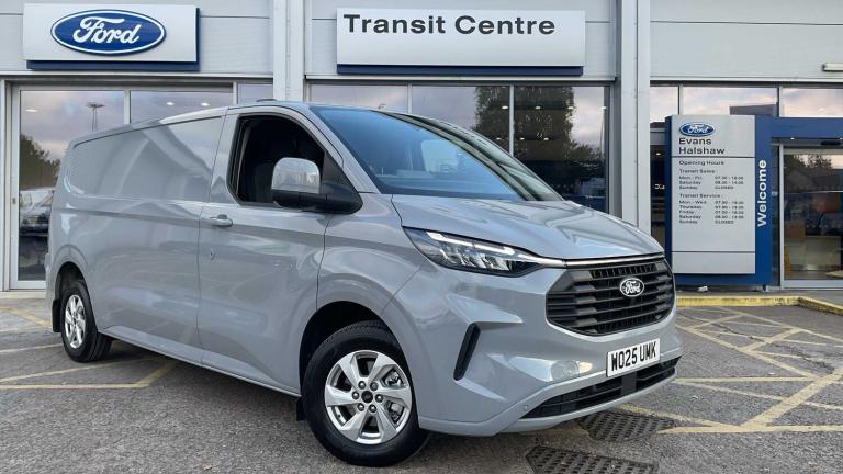 2025 Ford Transit Custom 2.0 EcoBlue 136ps H1 Van Limited Van Diesel Manual