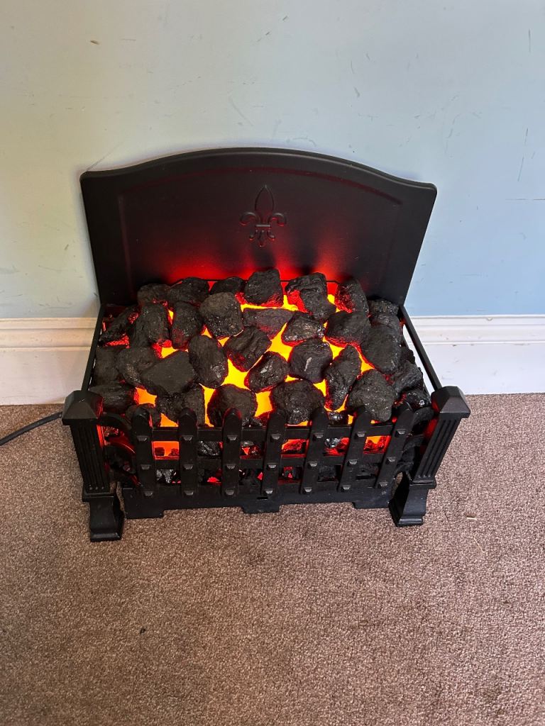 Dimplex Coal Effect Electric Fire H16in/41cm W18in/46cm D10in/26cm Good condition