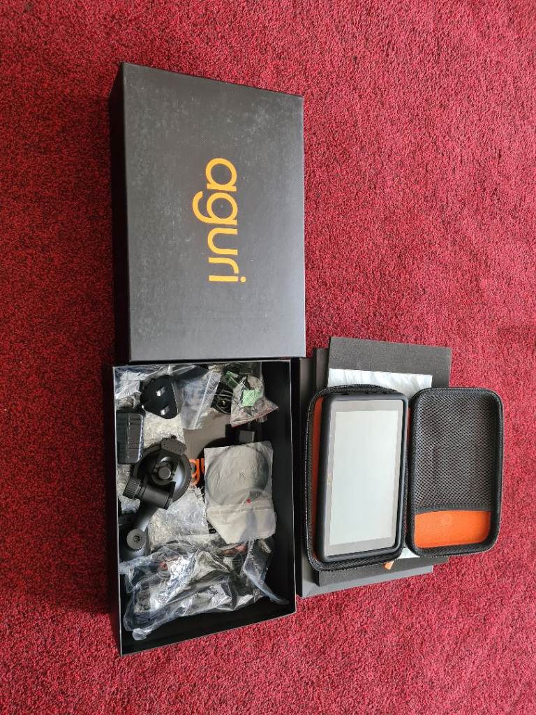 Car or motorhome sat nav aguri 750 