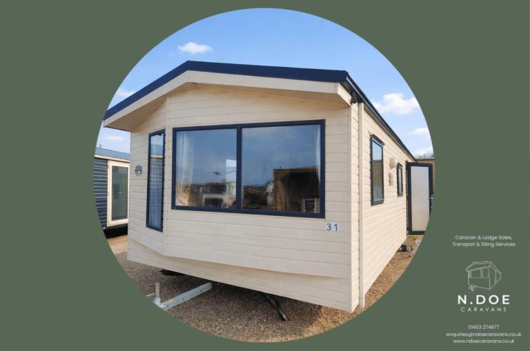 Atlas Everglade Double Glazed Central Heated 35x12ft 2 Bed | Static Caravan