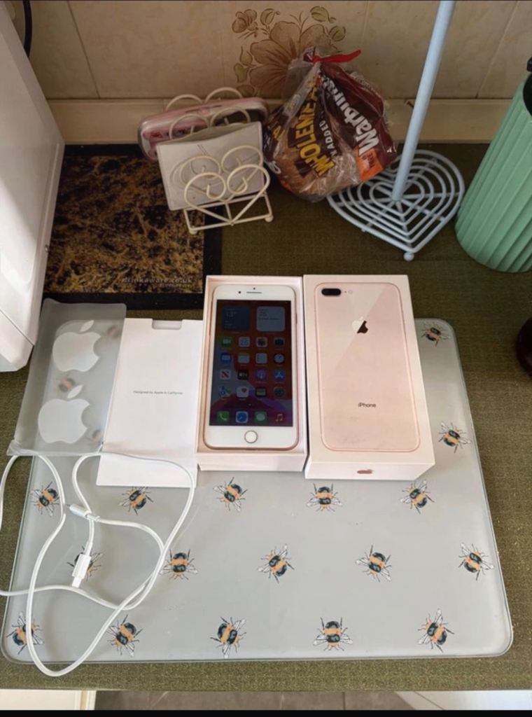 Apple iPhone 8 Plus 64GB - Pink, Good Condition | in Plymouth, Devon ...