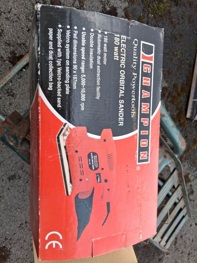 Champion Electric Orbital Sander COS 180 – Good Condition
