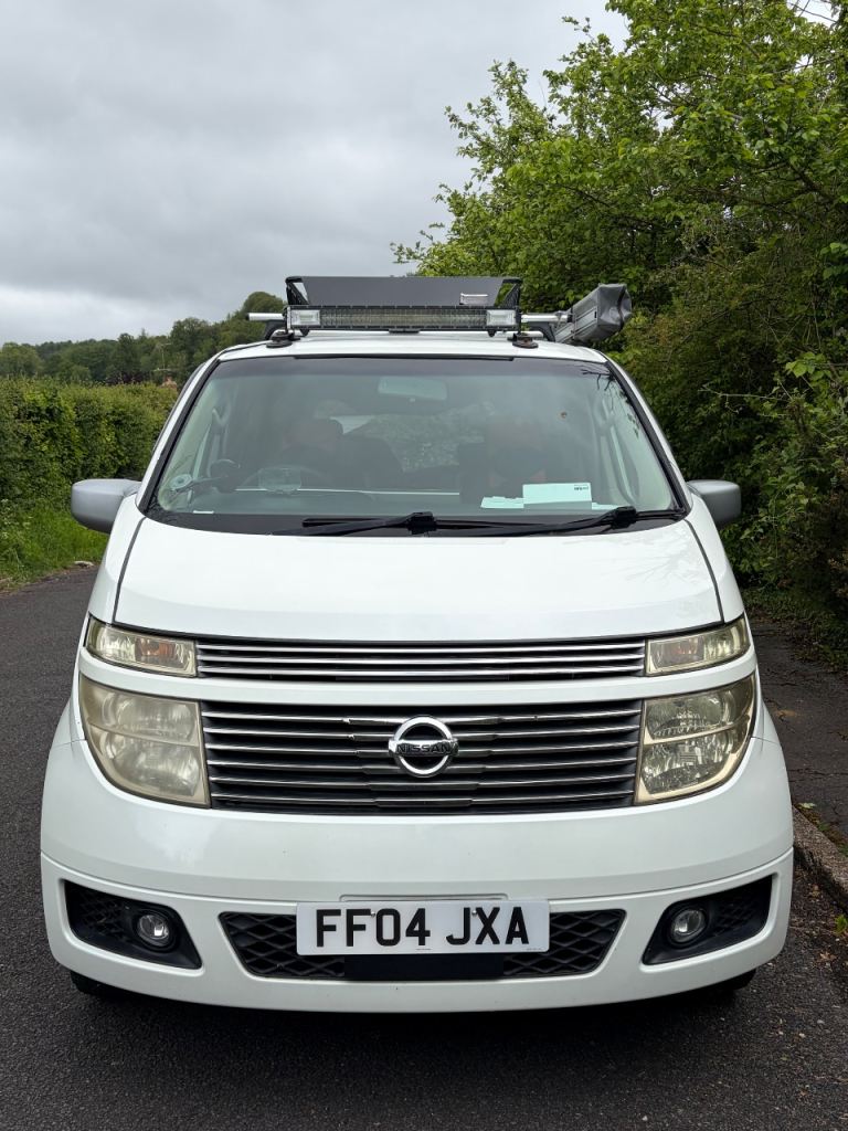 Nissan Elgrand Camper Van - LPG - New MOT