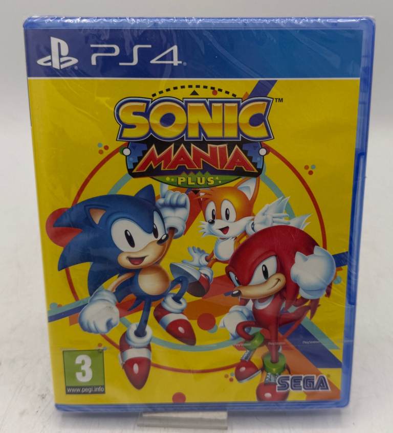 Sonic Mania Plus - PlayStation 4 Game Brand New And Sealed
