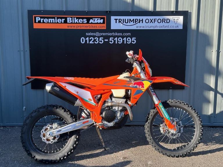 One Owner 2025/25 KTM 250 EXC-F Champion Edition Enduro Motorcycle 