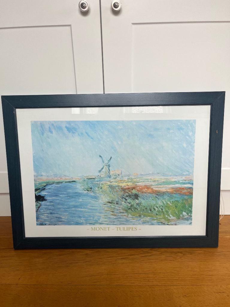 Framed Print - Monet “Tulips”