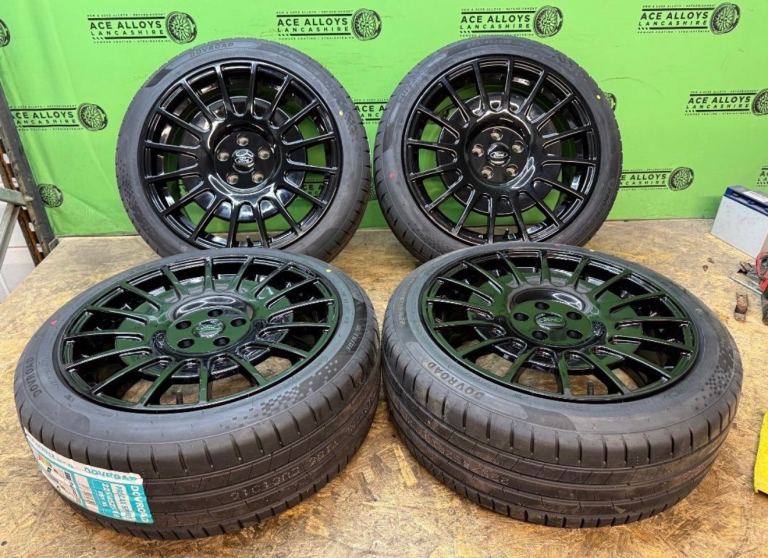 *BRAND NEW* FORD TRANSIT CONNECT MSRT 18” 5x108 ALLOY WHEELS + BRAND NEW TYRES MONDEO FOCUS VOLVO