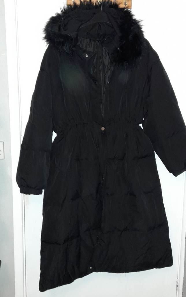 Long padded coat
