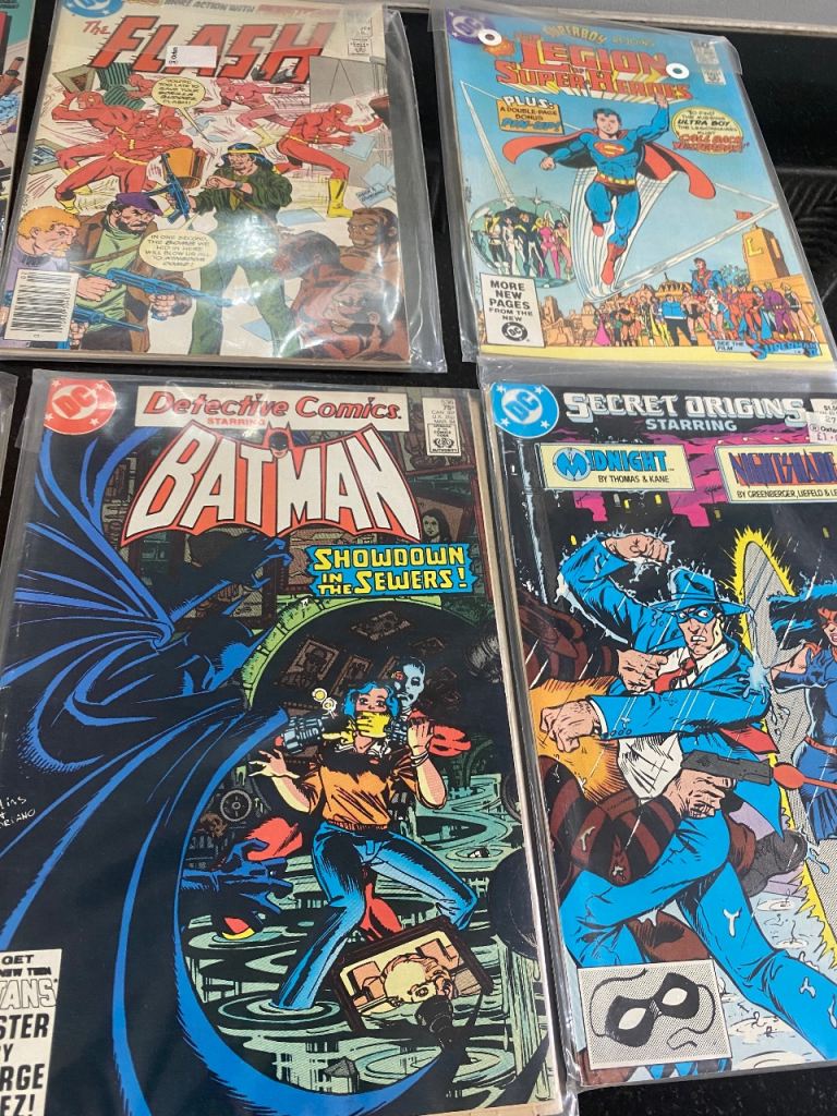Vintage DC Comics: Batman, Flash, Superman, Secret Origins