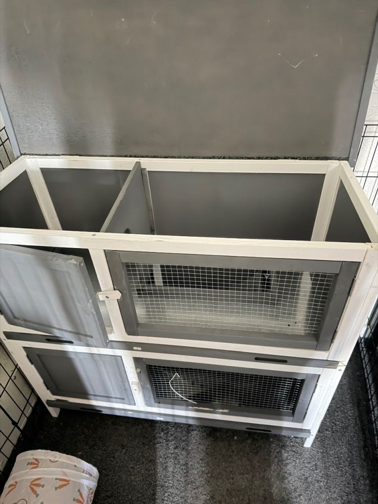 Rabbit hutch must go tonight 