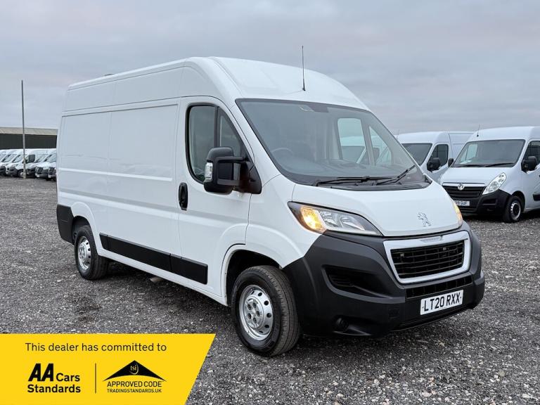 2020 Peugeot Boxer 2.2 BlueHDi H2 Professional Van 140ps PANEL VAN DIESEL Manual