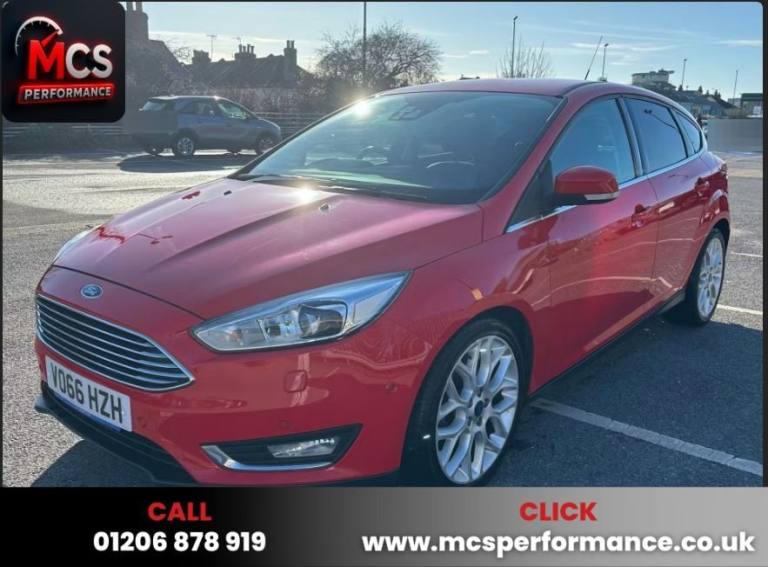 2016 Ford Focus 1.0 EcoBoost Titanium X 5dr HATCHBACK PETROL Manual