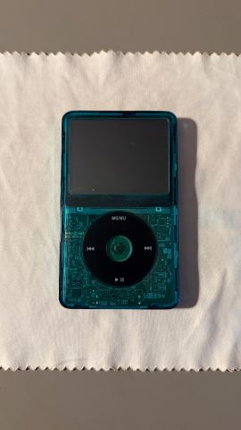 iPod Classic 6th gen - 256gb, new battery, all blue | in Dalry