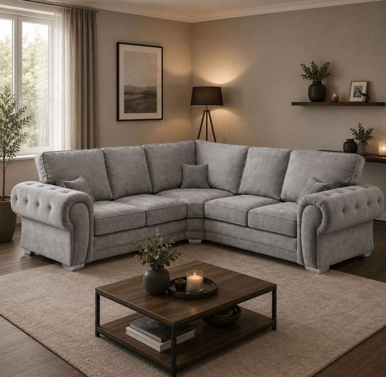 BRAND NEW Verona corner sofa - Available in a variety of colours 